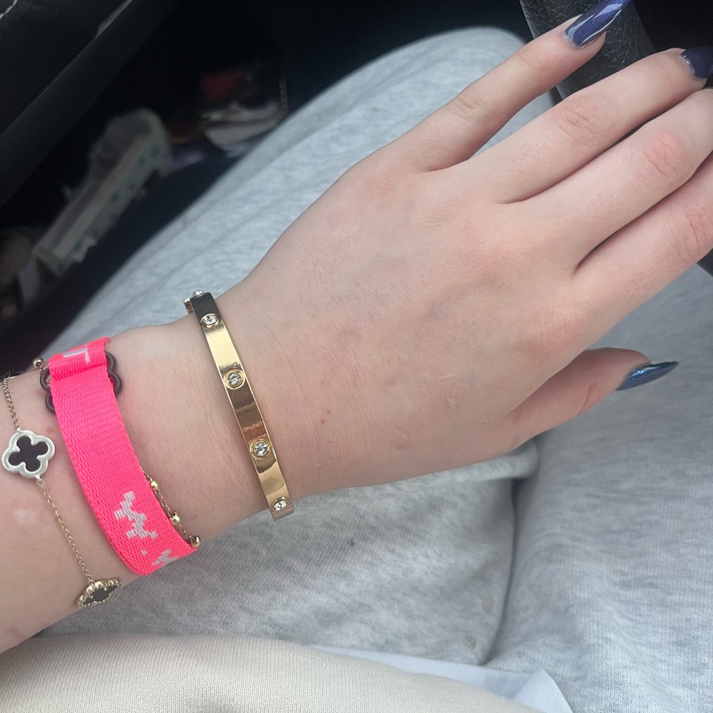 Gold Bangle Bracelet